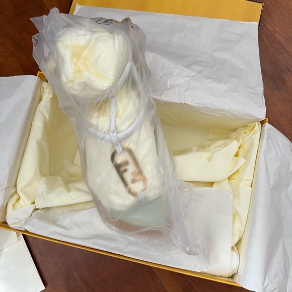 Fendi O’Lock white sandal New size 36 - Picture 7 of 12